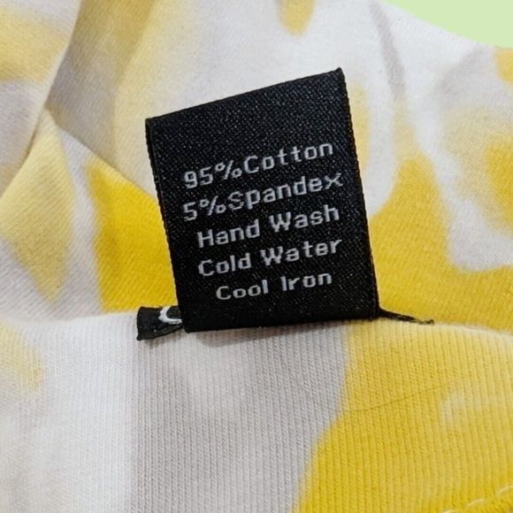 Clara Sun Woo Yellow White Floral Zip‎ Jacket XL - Picture 5 of 5